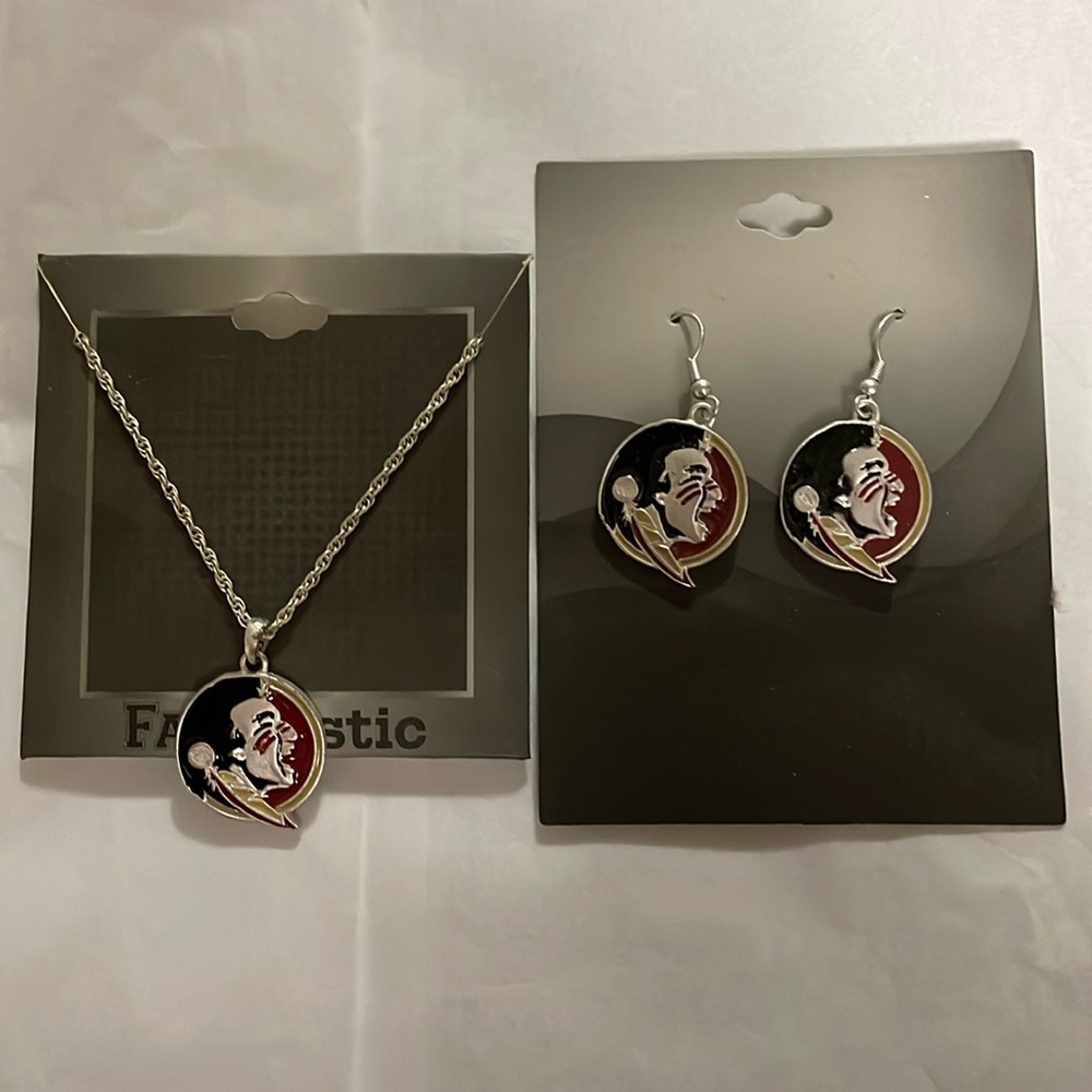 Florida State Collegiate Jewelry Set, New in Original packaging and Tags